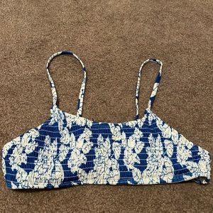 Blue Flower Bikini